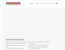 Tablet Screenshot of password-eu.net